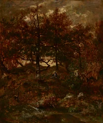 Autumn at St. Jean de Paris, Forest of Fontainebleau